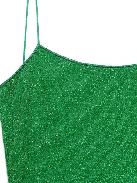 Costume de baie OSEREE Lumire Maillot Green Swimsuit With Open Back In Lurex Woman GREEN Femei (BM 16852238) 3