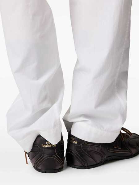 Pantaloni casual Miu Miu Miu Miu Pants WHITE Femei (BM 16852385) 5