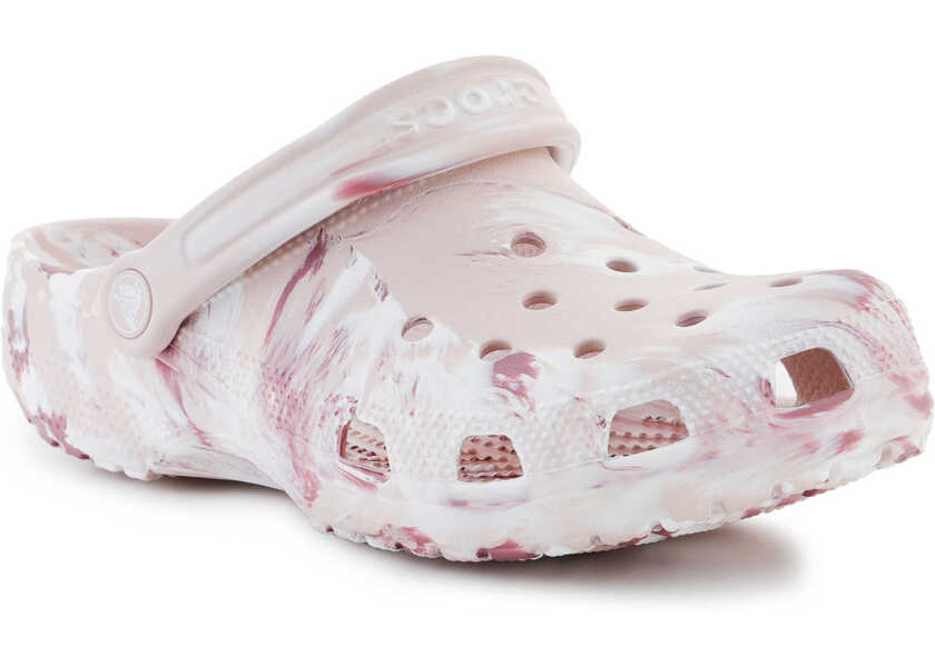 Slapi Crocs Classic Marbled Clog Pink Barbati (BM 16853892) 1