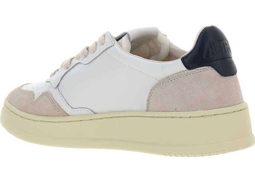 Sneakers AUTRY Sneakers LEATHER/SUEDE WHITE/BLUE Barbati (BM 16853922) 3