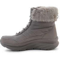 Cizme de iarna Dama - Cizme de iarna SKECHERS Botki Winter Solstice Dark Taupe Grey Femei (BM 16853955) - B-mall.ro