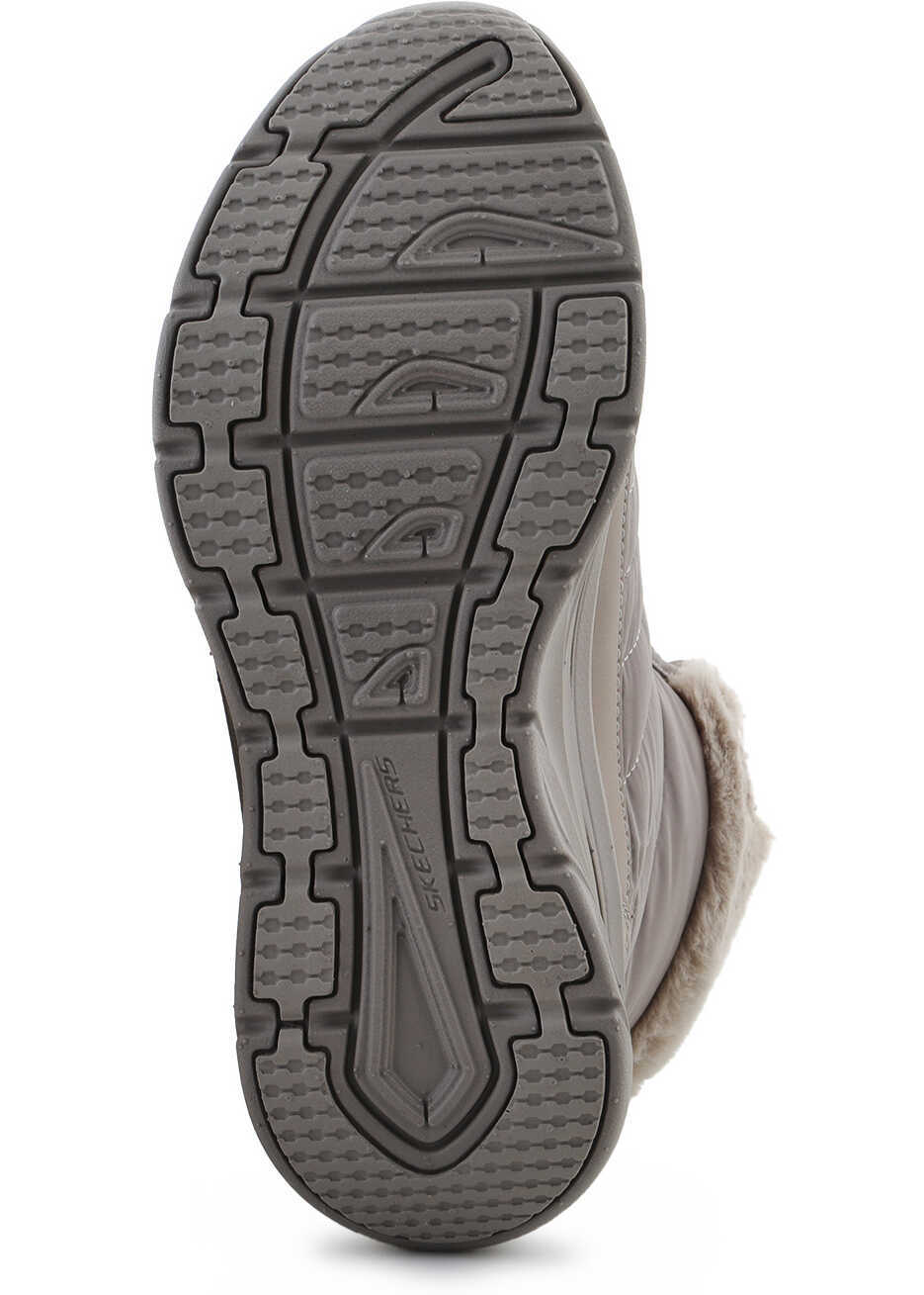 Cizme de iarna SKECHERS Botki Winter Solstice Dark Taupe Grey Femei (BM 16853955) 7