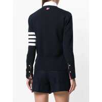 Cardigane Thom Browne Dama - Cardigane Thom Browne V-Neck Cardigan BLUE Femei (BM 16854135) - B-mall.ro