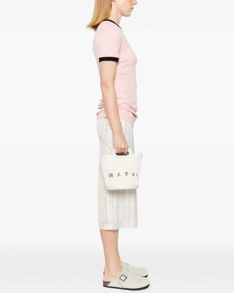 Genti tip postas Marni Micro Tropicalia Bag IVORY Femei (BM 16854195) 2