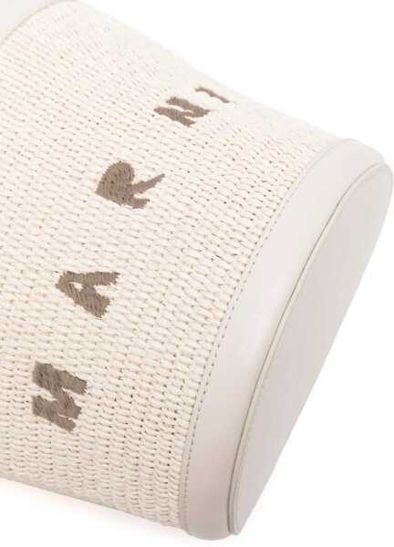 Genti tip postas Marni Micro Tropicalia Bag IVORY Femei (BM 16854195) 4