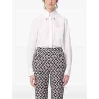 Camasi casual Dama - Camasi casual Valentino Garavani Classic collar embellished Valentinos Shirt BIANCO OTTICO Femei (BM 16854342) - B-mall.ro