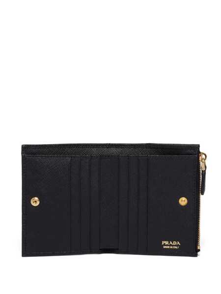 Portofele Prada Prada Saffiano Small Wallet Accessories Black Femei (BM 16854929) 3