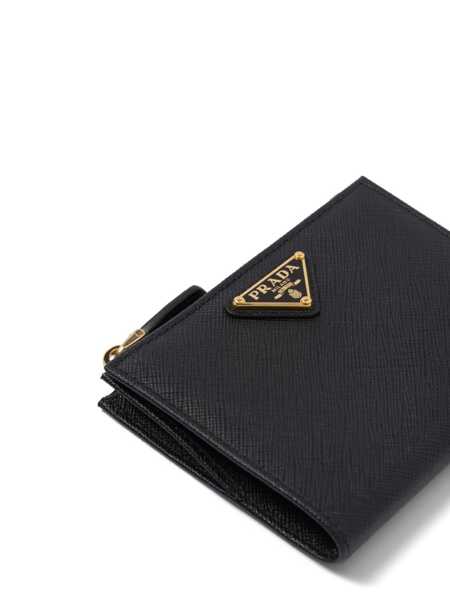 Portofele Prada Prada Saffiano Small Wallet Accessories Black Femei (BM 16854929) 5