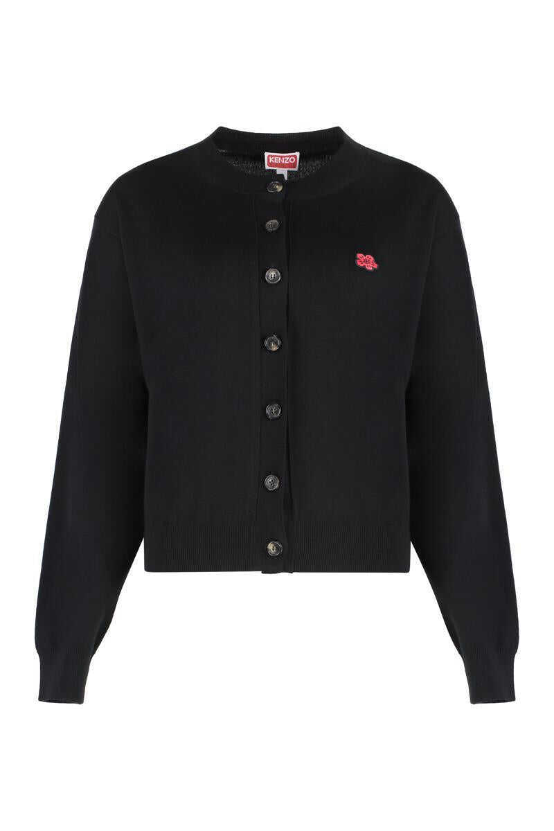 Cardigane Kenzo Kenzo Wool Cardigan Black Femei (BM 16856927) 1