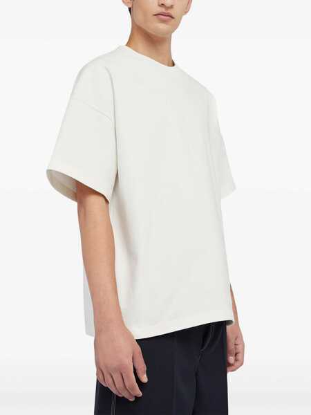 Tricouri Jil Sander Jil Sander Basic T-Shirt WHITE Barbati (BM 16857314) 4