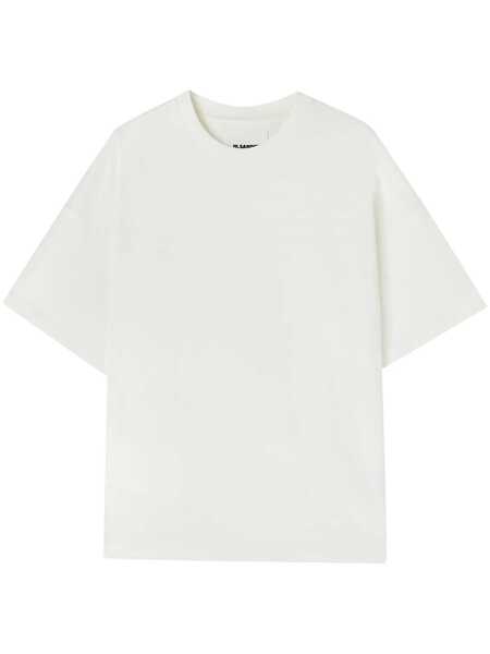 Tricouri Jil Sander Jil Sander Basic T-Shirt WHITE Barbati (BM 16857314) 1
