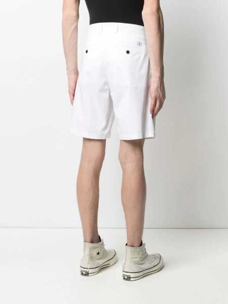 Pantaloni Department Five Department 5 Tim Cotton Bermuda Shorts WHITE Barbati (BM 16858133) 4