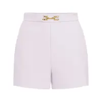 Pantaloni scurti ELISABETTA FRANCHI QUARZO SHORTS WITH HORSEBIT Femei