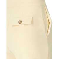 Pantaloni scurti Elisabetta Franchi Dama - Pantaloni scurti Elisabetta Franchi ELISABETTA FRANCHI LEMONADE SHORTS WITH HORSEBIT Yellow Femei (BM 16858541) - B-mall.ro