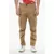 Diesel Red Tag Solid Color P-Argym Cargo Pants With Belt Loops Brown