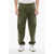 Diesel Red Tag Stretch Cotton Single-Pleat P-Arthur Pants Green