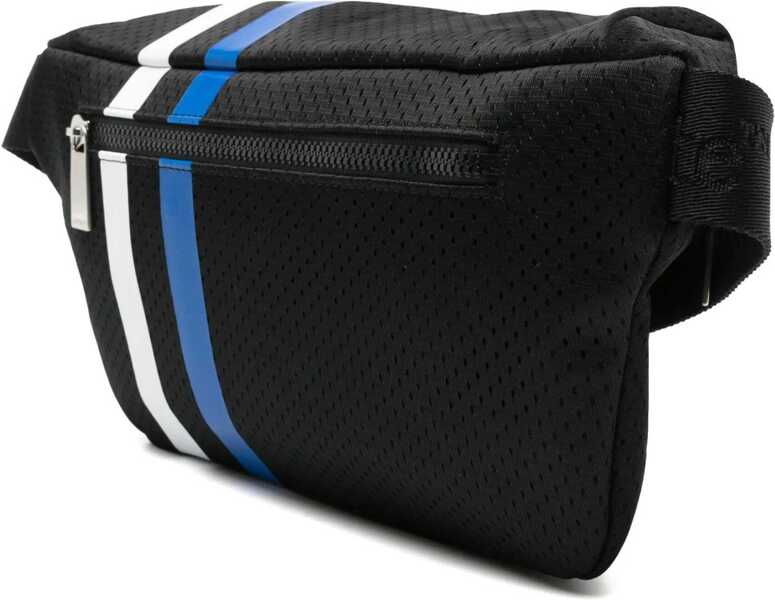 Borsete Off-White Perforated Nylon Bum Bag With Contrasting Details Black Barbati (BM 16858881) 3