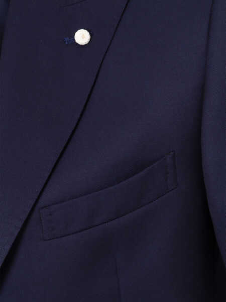 Paltoane LUIGI BIANCHI Blue mens suit Blue Barbati (BM 16858967) 2