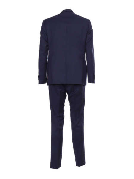 Paltoane LUIGI BIANCHI Blue mens suit Blue Barbati (BM 16858967) 3