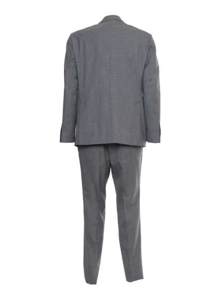 Paltoane LUIGI BIANCHI Gray mens suit Gray Barbati (BM 16858979) 3