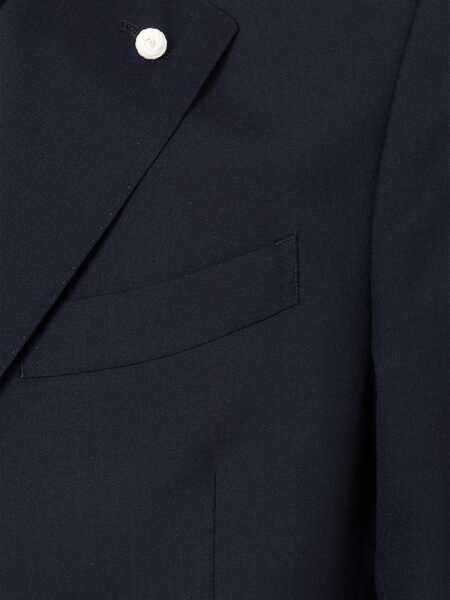 Paltoane LUIGI BIANCHI Blue mens suit Blue Barbati (BM 16858982) 2