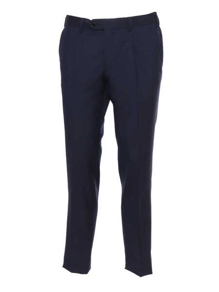 Paltoane LUIGI BIANCHI Blue mens suit Blue Barbati (BM 16858982) 4