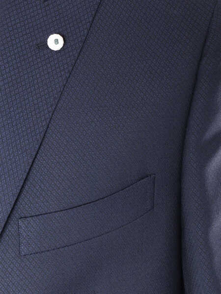 Paltoane Brando-Lubiam 2-pieces elegant suit Blue Barbati (BM 16858991) 2