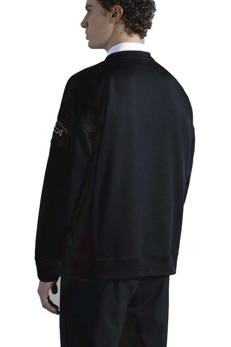 Pulovere Paul&Shark Paul & Shark Sweatshirt Black Barbati (BM 16859345) 4
