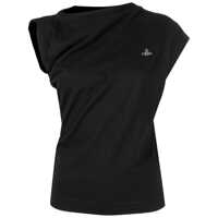 Tricouri Vivienne Westwood Black Cotton Top Femei