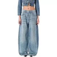 Blugi Alexander Wang Oversized Rounded Low Rise Jeans Femei
