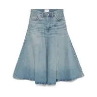 Fuste Haikure Serenity Denim Midi Skirt Femei