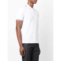 Tricouri Polo Emporio Armani pentru Barbati - Tricouri Polo Emporio Armani White Polo Shirt With Logo Embroidered On The Front In Cotton Man WHITE Barbati (BM 16861202) - B-mall.ro