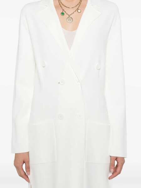 Paltoane P.A.R.O.S.H. P.A.R.O.S.H. Double-Breasted Coat Beige Femei (BM 16861925) 5