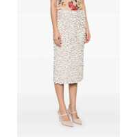 Imbracaminte Dama pagina 491 - Fuste P.A.R.O.S.H. Skirt With All-Over Applied Sequins In Beige Technical Fabric For Women Beige Femei (BM 16861946) - B-mall.ro