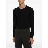 Pulovere Dolce & Gabbana pentru Barbati - Pulovere Dolce & Gabbana Dolce & Gabbana Dg Intarsia Sweater Black Barbati (BM 16862261) - B-mall.ro