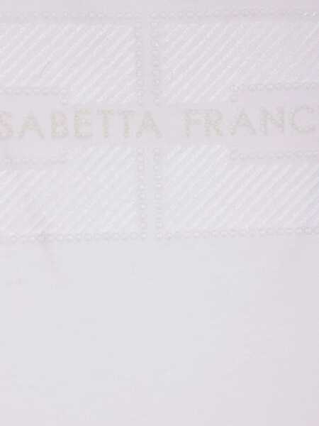 Tricouri Elisabetta Franchi Elisabetta Franchi T-Shirt M/C WHITE Femei (BM 16862804) 5