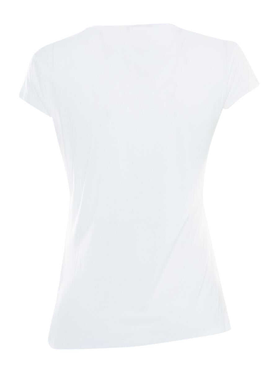 Tricouri Elisabetta Franchi Elisabetta Franchi T-Shirt M/C WHITE Femei (BM 16862810) 2