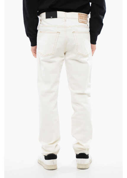 Blugi drepti Diesel Mid Waist Regular Fit 2005 D-Fining-R Jeans 17Cm L.34 White Barbati (BM 16864254) 2