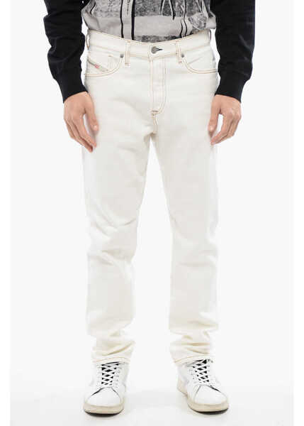 Blugi drepti Diesel Mid Waist Regular Fit 2005 D-Fining-R Jeans 17Cm L.34 White Barbati (BM 16864254) 1