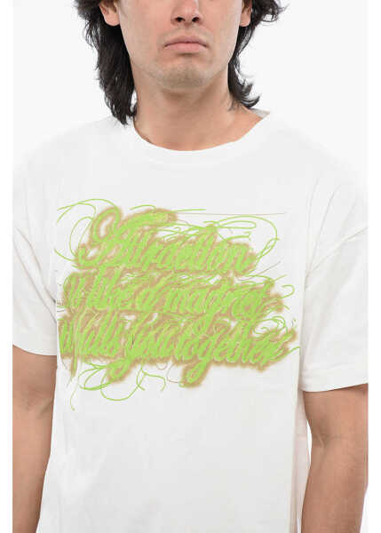 Tricouri Diesel Red Tag Unisex Printed T-Buxt-N3 Crew-Neck T-Shirt White Fete (BM 16864272) 3