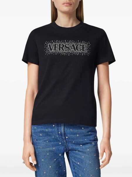 Tricouri Versace Starry Sky T-Shirt BLACK Femei (BM 16865157) 3