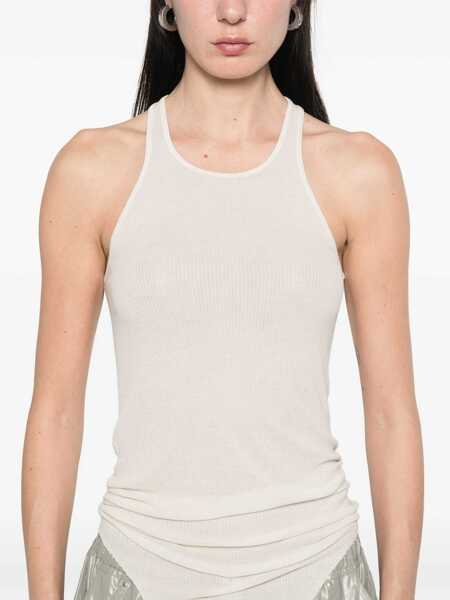 Bluze Rick Owens Tank Top WHITE Femei (BM 16865175) 5