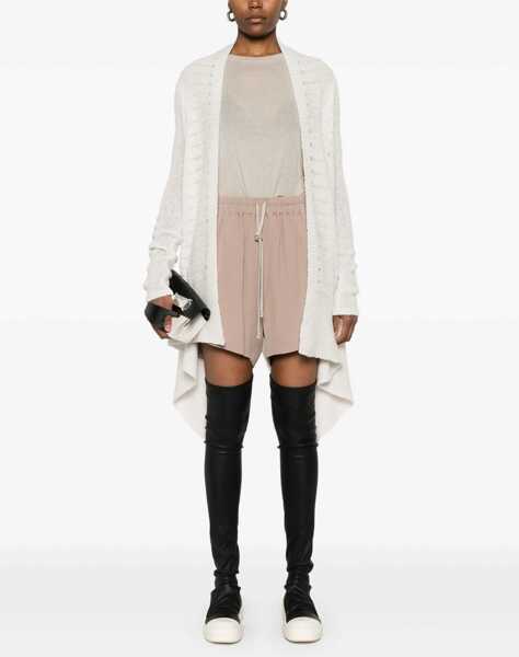 Pantaloni scurti Rick Owens Relaxed Fit Bermuda Shorts NUDE Femei (BM 16865232) 2