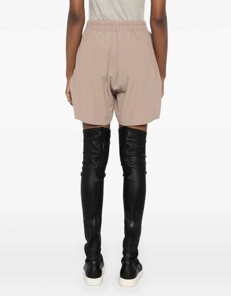 Pantaloni scurti Rick Owens Relaxed Fit Bermuda Shorts NUDE Femei (BM 16865232) 4