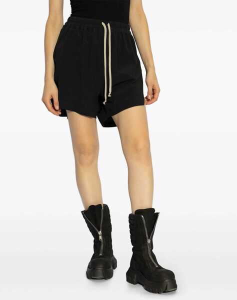 Pantaloni scurti Rick Owens Relaxed Fit Bermuda Shorts BLACK Femei (BM 16865250) 2