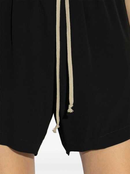 Pantaloni scurti Rick Owens Relaxed Fit Bermuda Shorts BLACK Femei (BM 16865250) 4