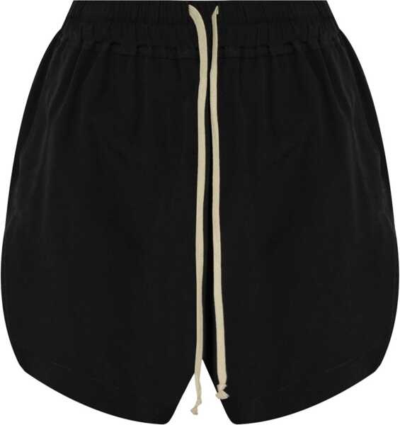 Pantaloni scurti Rick Owens Relaxed Fit Bermuda Shorts BLACK Femei (BM 16865250) 1