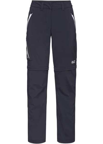 Pantaloni de trening Jack Wolfskin Overland Zip Away Pants W Navy Femei (BM 16865493) 1