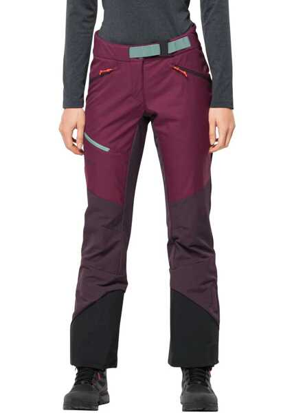 Pantaloni de trening Jack Wolfskin Alpspitze Pants W Purple Femei (BM 16865499) 2