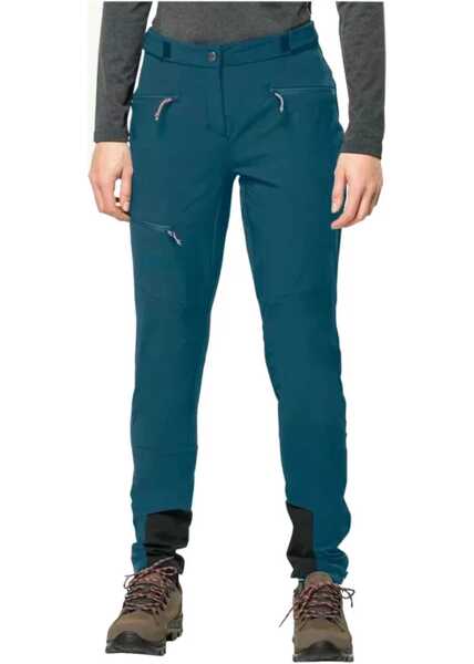 Pantaloni de trening Jack Wolfskin Salmaster Pants W Blue Femei (BM 16865508) 2